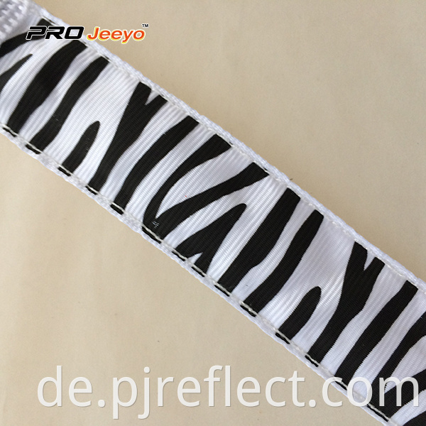 Zebra Print Webbing Armband Wb Mbw001
